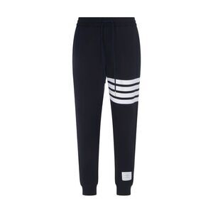 Thom Browne Blue Cotton Athletic Women's Pants